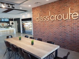 Salle de restaurant class'croute en franchise