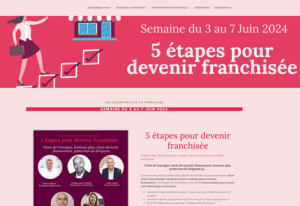 Cycles de conférences pour devenir franchisée