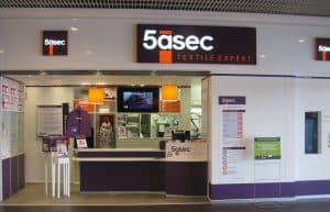 Façade pressing franchisé 5 à Sec nouveau concept