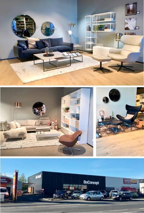 l'enseigne danoise boconcept de meubles design s'implante à caen