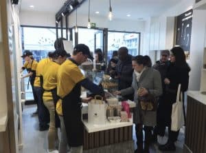 Restaurant franchisé à l'enseigne Bagel Corner à Lille rue de Bethune