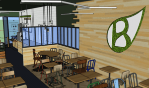 Restaurant en franchise à l'enseigne Bioburger