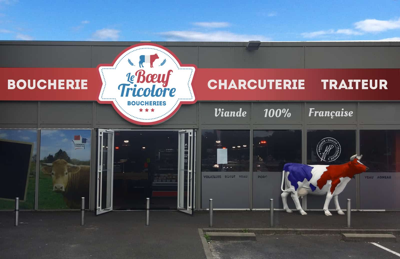 Le Boeuf Tricolore grandit à son rythme