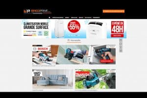 Site de ventes privées BricoPrivé