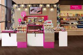 Nouveau concept magasin de la franchise Chocolaterie Monbana