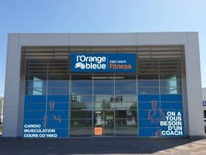 Salle de fitness à l'enseigne L'Orange Bleue à Aire sur la Lys (62)