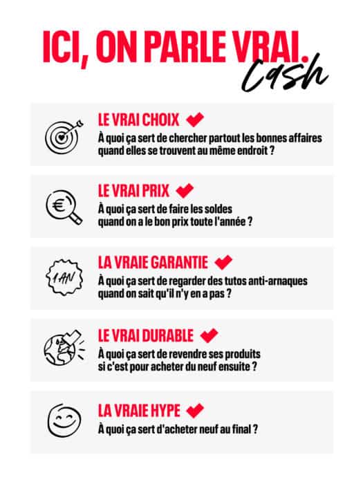 Easy cashVisuel de présentation – 5 piliers