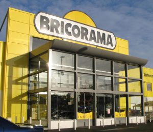 Facade de magasin Bricorama