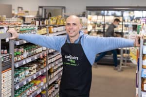 Damien Geoffroy, multi-franchisé Les Comptoirs de la Bio en Charente-Maritime (17))