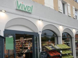 Magasin alimentaire à l'enseigne Vival