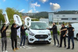 Franchise de lavage auto CosmétiCar, 100ème agence