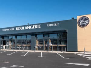 Enseigne de boulangerie traditionnelle et familiale Marie Blachère