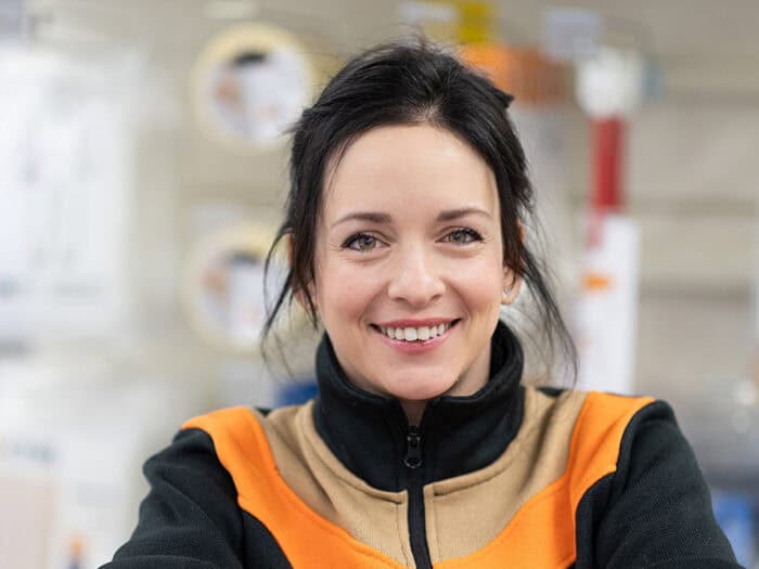 Marine Thiarello, franchisée Weldom dans l’Aveyron