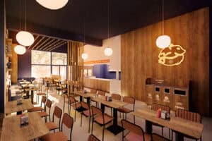 Nouvelle identité visuelle de l'enseigne de burger BChef