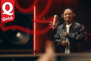Soprano, nouvel ambassadeur de Quick