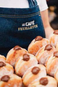 Produits de l'enseigne de café à la française Café Feuillettte