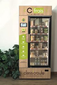 Franchise de restauration rapide Class'croute frigo connecté