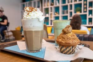 Produits de l'enseigne de coffee-shop Columbus Café & Co