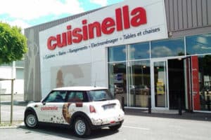 Magasin sous enseigne Cuisinella à Bar-le-Duc