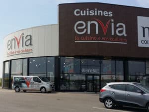 Magasin de cuisines en franchise sous enseigne Envia à Troyes