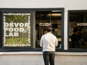 Point de click & collect de la franchise Devor