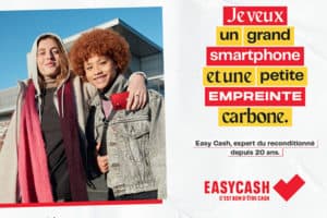 Campagne de communication de la franchise Easy Cash, juin 2022