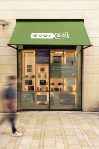 Magasin d'achat-vente à l'enseigne everso promenade Sainte-Catherine à Bordeaux
