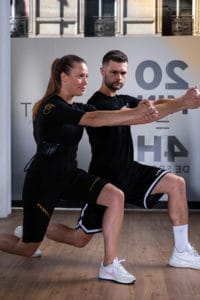 Séance de remise en forme, enseigne de fitness BodyHit