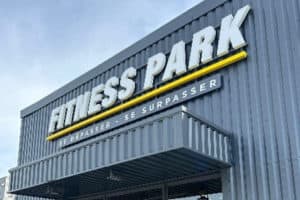 Enseigne de salles de sport Fitness Park