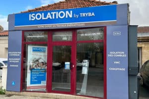 Point de vente à l'enseigne Isolation by Tryba à Pessac