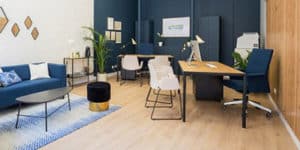 Agence immobilière à l'enseigne Univers Viager - intérieur