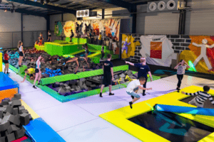 Trampoline Park à l'enseigne New Jump