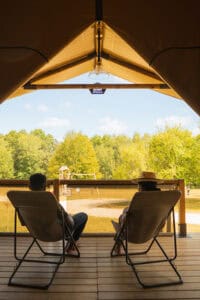 Camping à l'enseigne Ushuaïa Villages, développée en affiliation