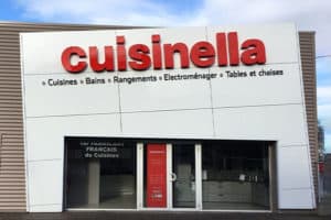 Magasin de cuisines à l'enseigne Cuisinella