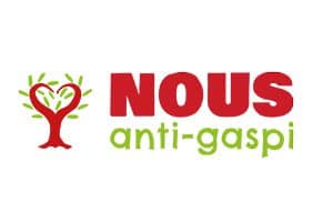 Logo de la franchise Nous, anti-gaspi