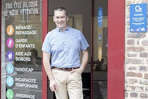 Thierry Beaucousin, franchisé O2 Care Services à Elbeuf et Louviers