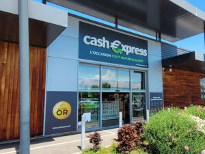 Magasin d'achat-vente de produits d'occasion à l'enseigne Cash Express