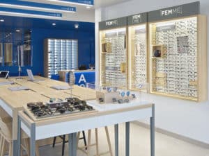 Magasin d'optique en coopérative sous enseigne Atol Mon Opticien