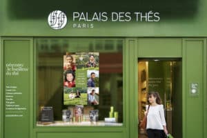 Boutique de thés en franchise sous enseigne Palais des Thés