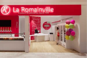 Pâtisserie à l'enseigne La Romainville