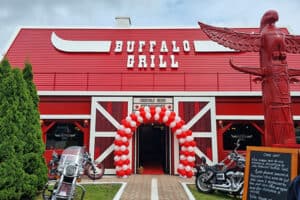 Façade de restaurant au nouveau concept Buffalo Grill