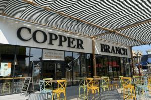 Restaurant sous enseigne Copper Branch, cantine végétale