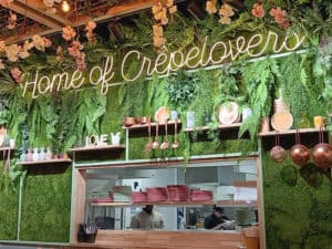 Restaurant à l'enseigne Crêpe Touch à Chambly, dans l'Oise