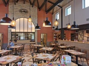 Restaurant franchisé à l'enseigne del Arte à Alès, dans le Gard