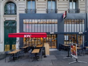 Restaurant sous enseigne KFC à Paris-Montmartre