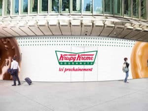 Premier restaurant Krispy Kreme Doughnuts à Paris