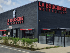 Restaurant franchisé à l'enseigne La Boucherie à Combs-la-Ville, en Seine-et-Marne