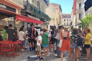Restaurant en franchise à l'enseigne Nachos, Cannes, France