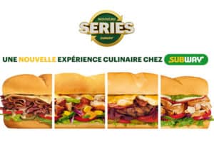 Nouvelles recettes Subway, septembre 2023