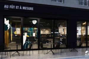 Bar à bières à l'enseigne Au Fût à mesure